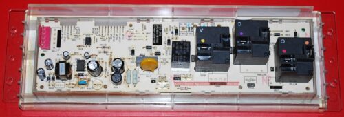 Part # WB27T11349, 164D8450G026 GE Oven Electronic Control Board And Clock (used, overlay fair)
