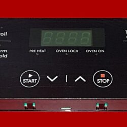 Part # 316630004 | Frigidaire Oven Control Board (overlay fair - Black)