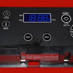 Part # WPW10271747 | W10271747 | Whirlpool Oven Control Board (overlay fair - Black)