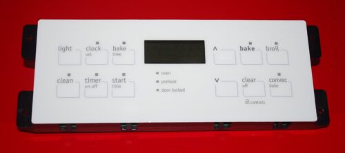 Part # 316557236 Frigidaire Oven Electronic Control Board (used, overlay fair - White)