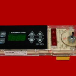 GE Oven Control Board 164D3147G006 | WB27X10022 OEM Used Tested (overlay fair - Black)
