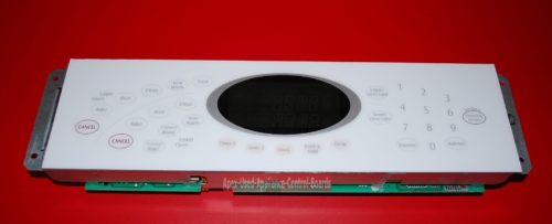 Part # 8507P301-60, 74009981 Maytag Oven Electronic Control Board And Clock (used, overlay fair)