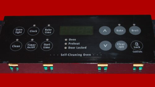 Part # 316557200 | 316418300 | Frigidaire Oven Control Board (overlay fair - Black)