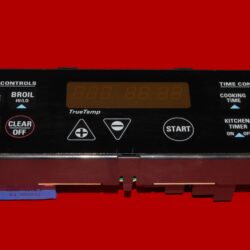 GE Oven Control Board WB27T10380 | 191D3159P128 | OEM Used Tested (overlay fair - Black)