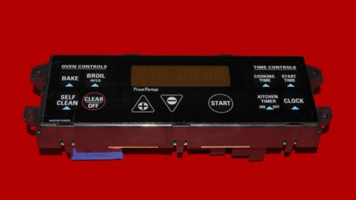 GE Oven Control Board WB27T10380 | 191D3159P128 | OEM Used Tested (overlay fair - Black)
