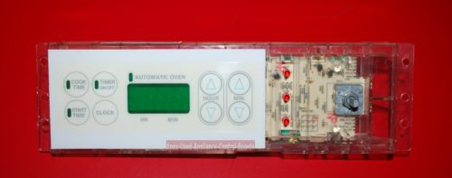 Part # 183D7142P002, WB27K10027 GE Oven Electronic Control Board (used, overlay fair)