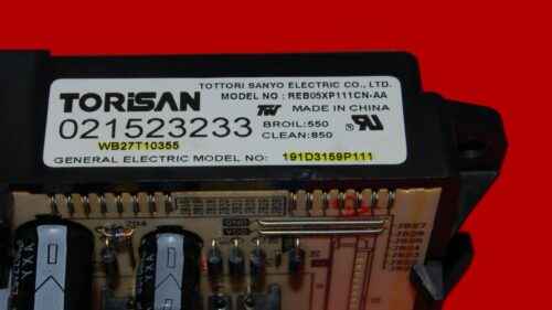 Part # WB27T10355 | 191D3159P111 | GE Oven Control Board (overlay good - Bisque)