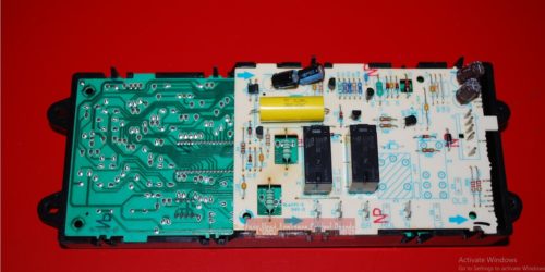 Part # 7601P612-60, 74005082 Magic Chef Oven Electronic Control Board (used, overlay good)