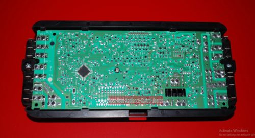 Part # W10114381 Whirlpool Oven Electronic Control Board (used, overlay poor)