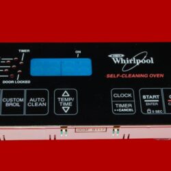 Part # 6610142 | 8053145 | Whirlpool Oven Control Board (overlay fair - Black)