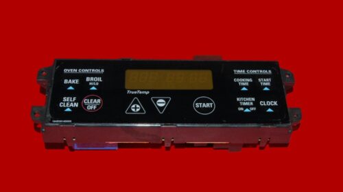 Part # WB27T10380 | 191D3159P128 | GE Oven Control Board (overlay fair - Black)