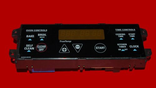 Part # WB27T10380 | 191D3159P128 | GE Oven Control Board (overlay fair - Black)