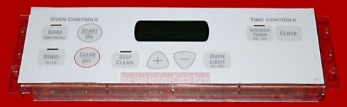 Part # WB27T10817 | 191D3776P008 | GE Oven Control Board (overlay fair - White)