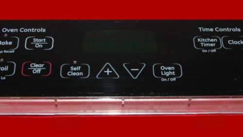 GE Gas Oven Control Board - 183D9934P001 | WB27K10209 (overlay fair - Black)