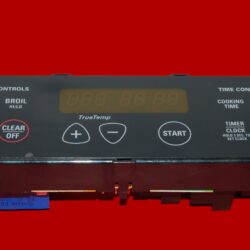 Part # WB27T10473 | 164D5063P001 | GE Oven Control Board (overlay fair - Black)