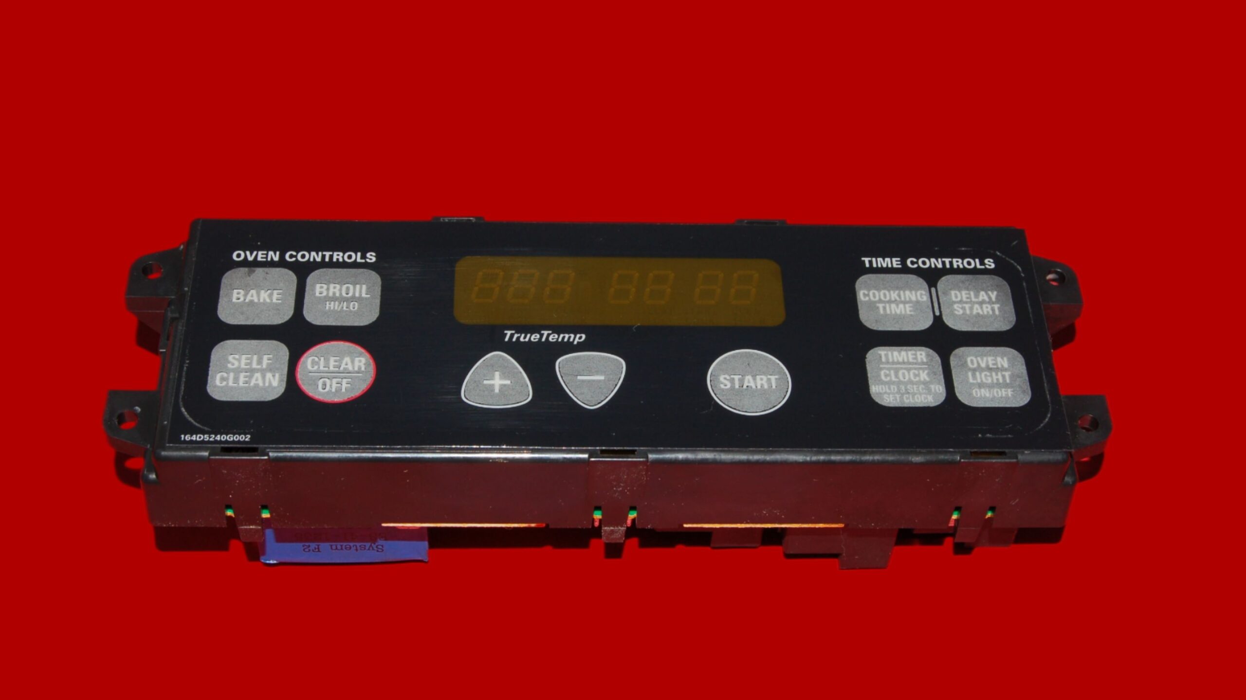GE Oven Control Board WB27T10473 | 164D5063P001 OEM Used Tested (overlay fair - Black)