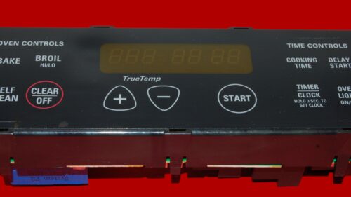 Part # WB27T10473 | 164D5063P001 | GE Oven Control Board (overlay fair - Black)