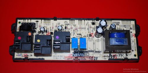 Part # WB27T10473, 164D5063P001 GE Oven Electronic Control Board (used, overlay fair)