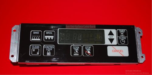 Part # 8507P111-60 Maytag Oven Electronic Control Board (used, overlay fair)