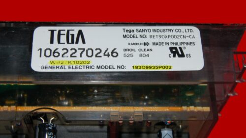 Part # WB27K10202 | WB27X45466 | 183D9935P002 | GE Oven Control Board (overlay fair - Black)