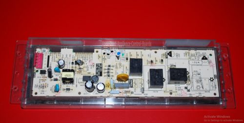 Part # 183D9934P001, WB27K10209 - GE Oven Electronic Control Board (used, overlay fair)