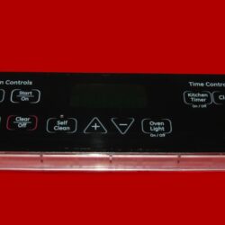 GE Gas Oven Control Board 183D9934P001 | WB27K10209 | OEM Used Tested (overlay fair - Black)