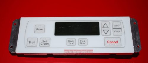 Part # 74003474, 7601P474-60 Magic Chef Oven Electronic Control Board (used, overlay fair)