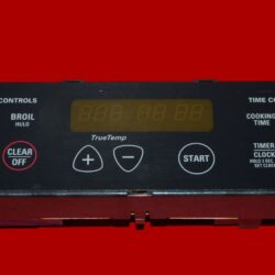 Part # WB27T10473 | 164D5063P001 | GE Oven Control Board (overlay fair - Black)