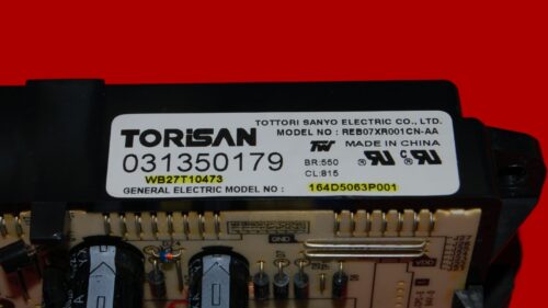 Part # WB27T10473 | 164D5063P001 | GE Oven Control Board (overlay fair - Black)