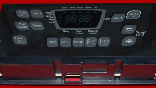 Part # WPW10476695 | W10271724 | Amana Oven Control Board (overlay fair - Black)