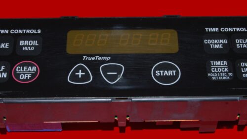 Part # WB27T10473 | 164D5063P001 | GE Oven Control Board (overlay fair - Black)