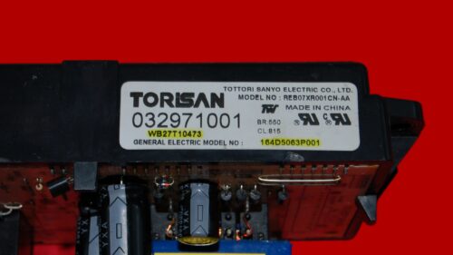 Part # WB27T10473 | 164D5063P001 | GE Oven Control Board (overlay fair - Black)