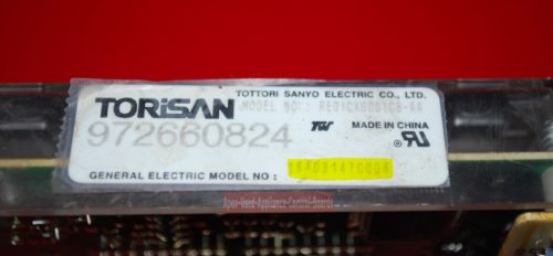 Part # WB27T10102, 164D3147G006 GE Oven Electronic Control Board (used, overlay fair)