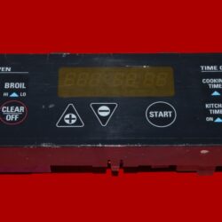 GE Oven Control Board - 191D3159P133 | WB27T10480 (overlay fair - Black)