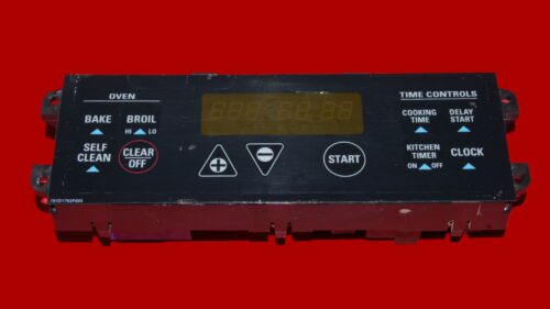 GE Oven Control Board - 191D3159P133 | WB27T10480 (overlay fair - Black)