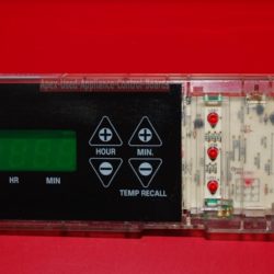Part # 183D7142P001 | WB27K10026 - $59 GE Oven Control Board (used, overlay fair - Black)