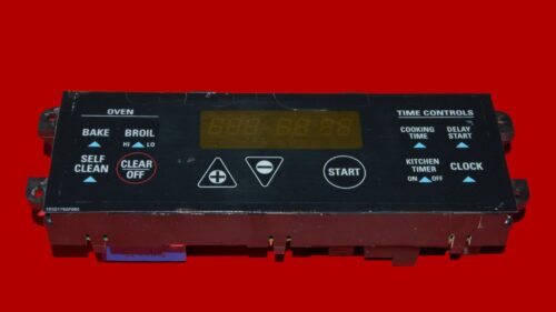 GE Oven Control Board - 191D3159P133 | WB27T10480 (overlay fair - Black)