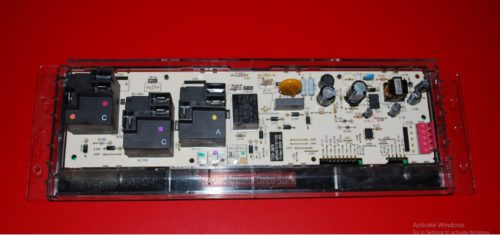 Part # WB27T11487, 164D8450G034 GE Oven Electronic Control Board (used, overlay good)
