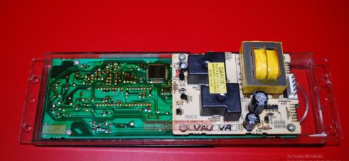 Part # 164D3147G023, WB27X10311 GE Oven Electronic Control Board (used, overlay fair - Black)