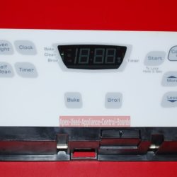 Part # W10271729 Whirlpool Oven Electronic Control Board (used, overlay good)
