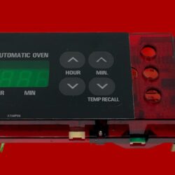 Part # WB27K10142 | 183D6012P002 | GE Gas Oven Control Board (overlay fair - Black)