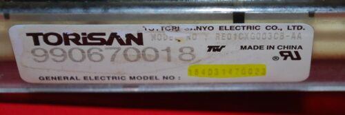 Part # WB27X10311 | 164D3147G023 | GE Oven Control Board (overlay fair - Black)