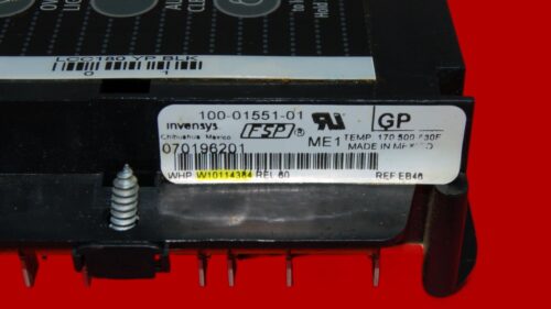 Part # W10114384 | Whirlpool Gas Oven Control Board (overlay fair - Black)
