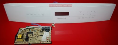 Part # 71003435, 74006613, 71003424 Jenn-Air Wall Oven Control Panel With Control Boards - 3 Piece Set. (used, overlay very good)