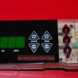 Part # 164D3143G001 GE Oven Electronic Control Board (used, overlay good)