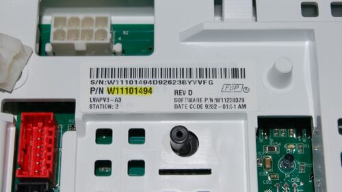 Whirlpool Washer Control Board - Part # W11101494 | W11170318