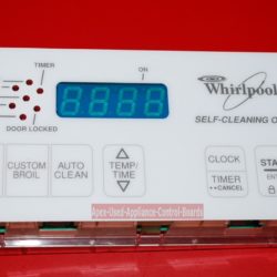 Part # 8522488, 6610309 Whirlpool Oven Electronic Control Board (used, overlay good)
