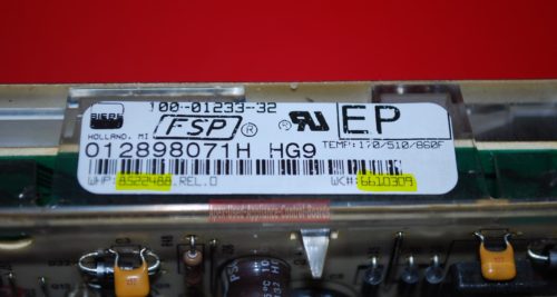 Part # 8522488, 6610309 Whirlpool Oven Electronic Control Board (used, overlay good)