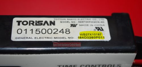 Part # 164D3260P011, WB27X10187 GE Oven Electronic Control Board (used, overlay fair)