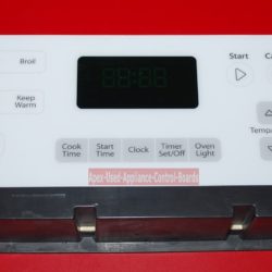 Part # W10834011 Whirlpool Oven Electronic Control Board (used, overlay fair)